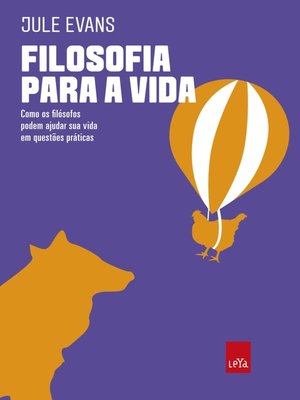 cover image of Filosofia para a vida